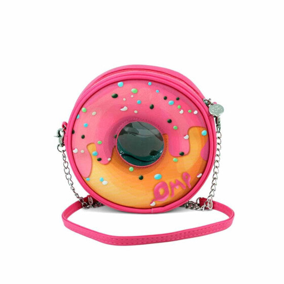 OH MY POP Round Pinknut Crossbody