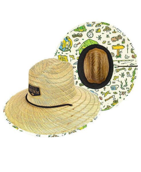 Шляпа для пляжа Peter Grimm соломенная "Лайфгард"