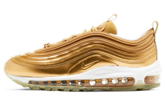 Кроссовки женские Nike Air Max 97 Metallic Gold 金色