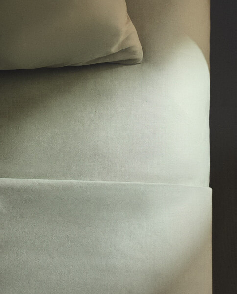 (180 thread count) cotton percale fitted sheet