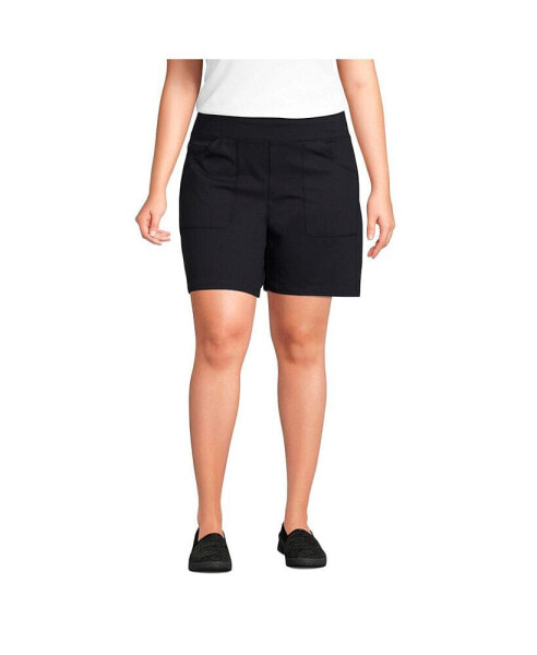 Plus Size Active 5 Pocket Shorts