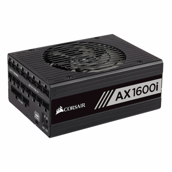 Источник питания Corsair AX1600i 1600 W модульная 80 PLUS Titanium Чёрный