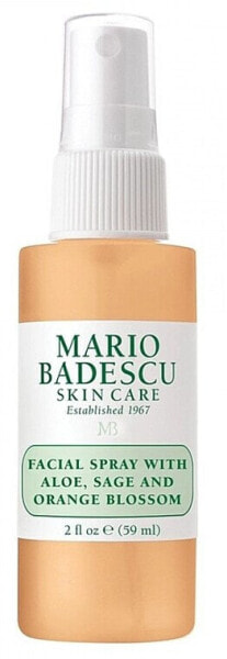 Feuchtigkeitsspendendes Gesichtsspray mit Aloe, Salbei und Orangenblüten - Mario Badescu Facial Spray with Aloe Sage & Orange Blossom 59 ml