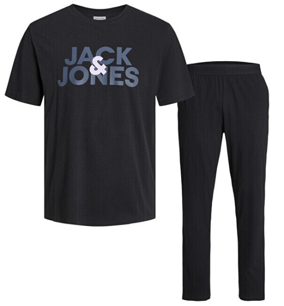 Пижама мужская Jack & Jones JACULA Standard Fit 12254994 Черная