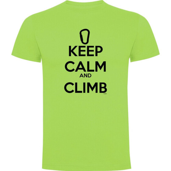 KRUSKIS Keep Calm And Climb short sleeve T-shirt