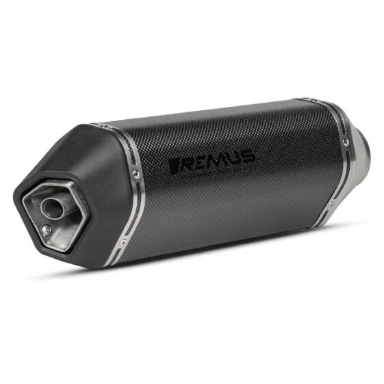 REMUS GTS 300/Super 19 Carbon Not Homologated Sportexhaust Slip On Muffler