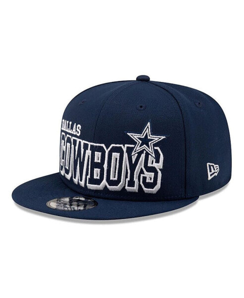 Men's Navy Dallas Cowboys Game Day 9FIFTY Snapback Hat