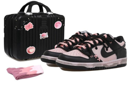 Кроссовки Nike Dunk Low OKHR GS Black Pink