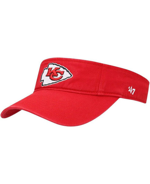 Men's Red Kansas City Chiefs Clean Up Visor