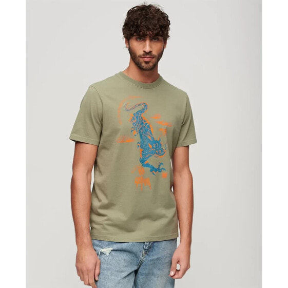 SUPERDRY Kailash Dragon short sleeve T-shirt