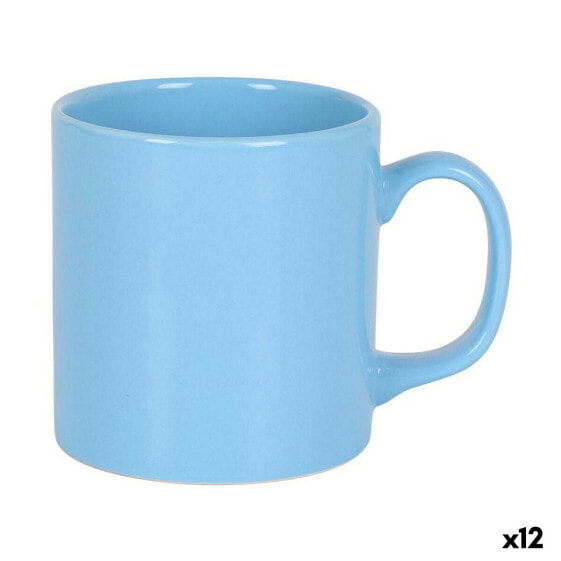 Чашка синяя 300 мл керамическая (12 штук) BB Home