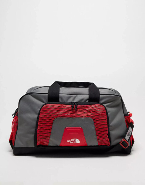 The North Face Y2K logo duffel bag in grey