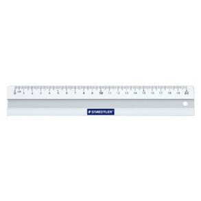 STAEDTLER Mars 563 - Desk ruler - Aluminum - White - cm - Germany - 20 cm