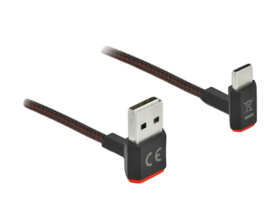 Delock 85277 - 1.5 m - USB A - USB C - USB 2.0 - Black