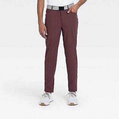 Men's Big & Tall Golf Pants - All in Motion Berry 30x34