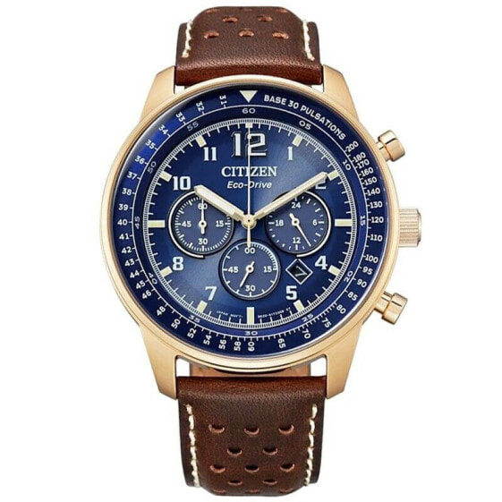 Citizen Men's Eco-Drive Blue Dial Chronograph Watch - CA4503-18L NEW