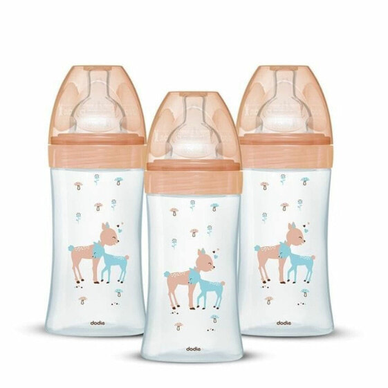 Set of baby's bottles Dodie 3 uds