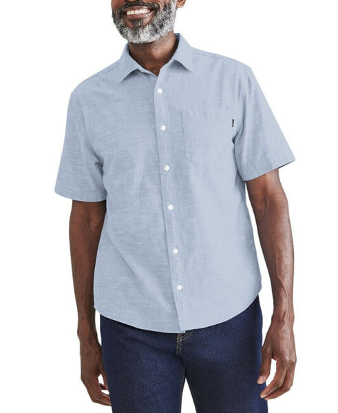 Men's Short-Sleeve Casual Regular-Fit Shirt