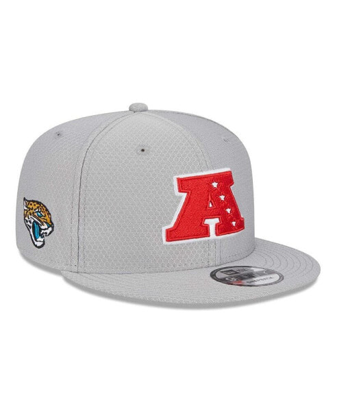 Men's Gray Jacksonville Jaguars 2024 Pro Bowl 9FIFTY Adjustable Snapback Hat