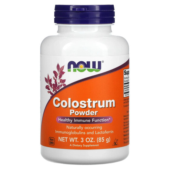 Порошок для пищеварения NOW Colostrum, 85 г