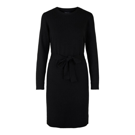 PIECES Cava Long Sleeve O Neck Knit Dress