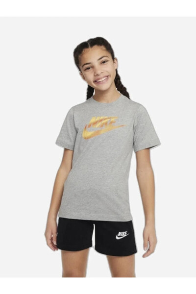 Футболка Nike Core Brandmark Kids Gray T-Shirt.