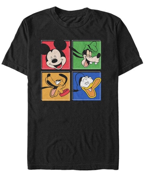 Men's Mickey And Friends Short Sleeve T-Shirt