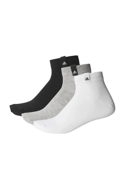 Носки Adidas Per La Ankle White Gray Black