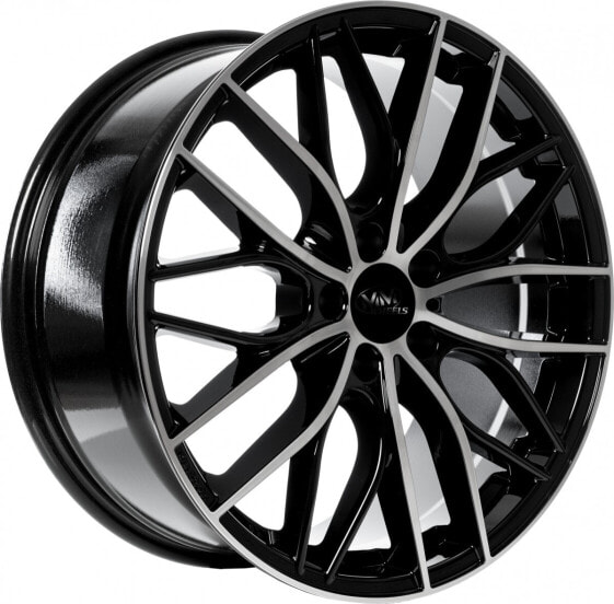 Колесный диск литой MM Wheels MM01 schwarz poliert 8.5x19 ET25 - LK5/112 ML66.6