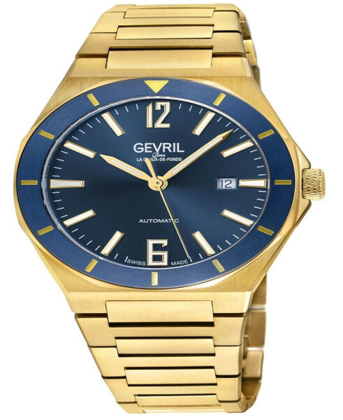 Часы Gevril High Line Gold-Tone