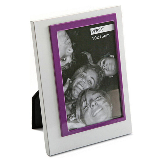 Photo frame White/Violet Aluminium