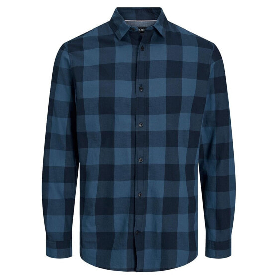 JACK & JONES Gingham Twill long sleeve shirt