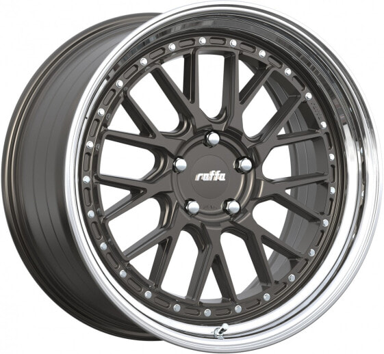 Колесный диск литой Raffa Wheels RS-03 grey glossy polsihed 8.5x19 ET45 - LK5/112 ML66.6
