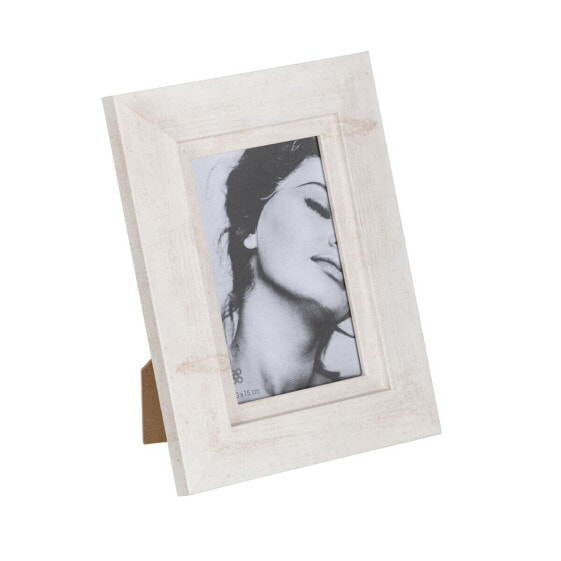 Фото рамка Кремовый Деревянный Стеклянный 16,5 x 1,5 x 21,5 cm