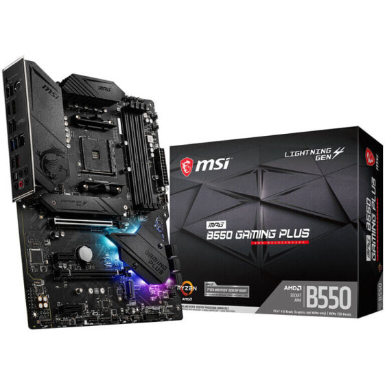 MSI MPG B550 Gaming Plus, Sockel AM4, AMD B550, ATX - DDR4