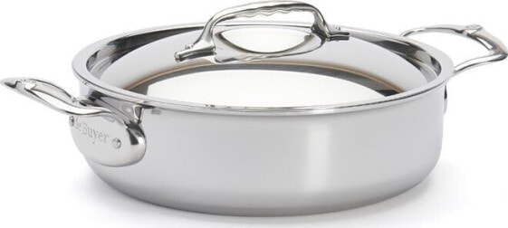 De Buyer De Buyer Affinity Saucepot low with lid 20 cm