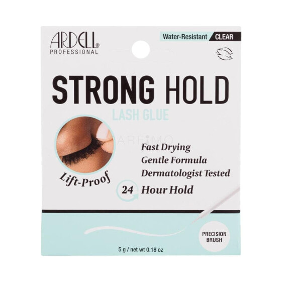 Ardell Strong Hold Lash Glue Clear 5 g wimpernkleber wasserfest für Frauen