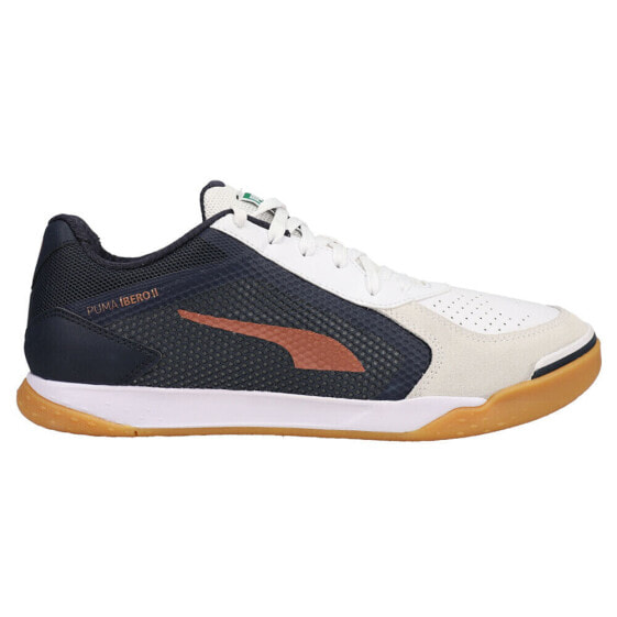 Puma Ibero Ii Indoor Court Mens Black, White Sneakers Athletic Shoes 106567-05