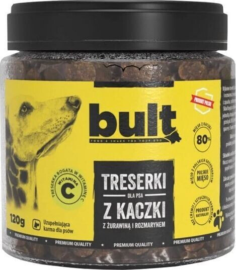 Лакомство BULT Treserki с уткой, клюквой и розмарином для собак 120 г