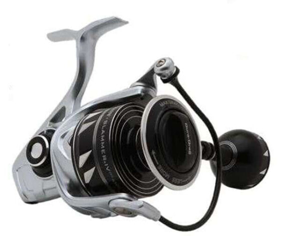 Penn Slammer IV DX Spinning Fishing Reels, Silver/Black | FREE 2-DAY SHIP