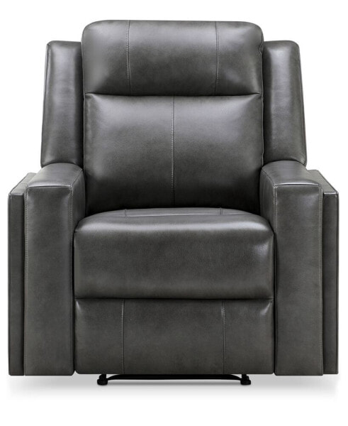 Кресло для шезлонга Abbyson Living ручной релакс Top-Grain Leather Rhodes 37.5"