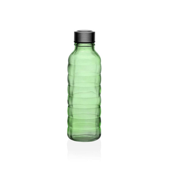 Бутылка для воды Versa 500 мл Зеленый Стекло Алюминий 7 x 22,7 x 7 см