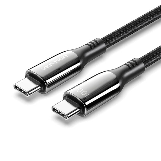 USB-кабель Vention CTKBAV 1,2 m Чёрный (1 штук)