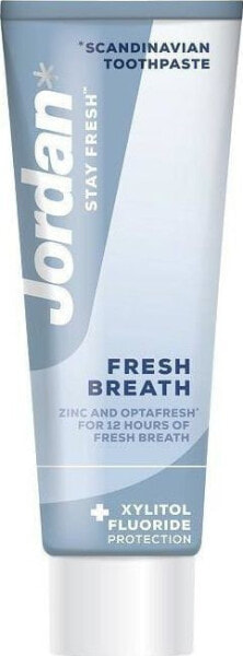 Jordan Stay Fresh odświeżająca pasta do zębów Fresh Breath 75ml