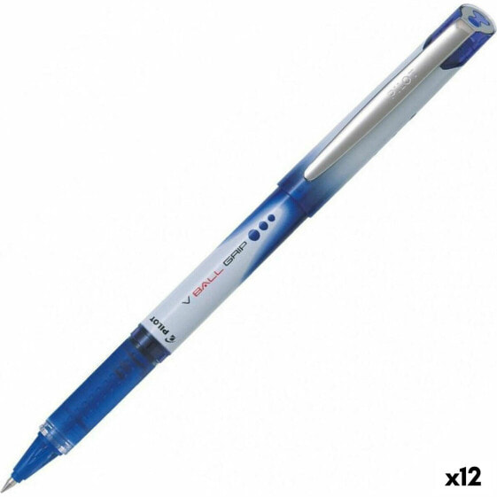 Ручка Roller Pilot V Ball Grip 0,5 mm Синий (12 штук)