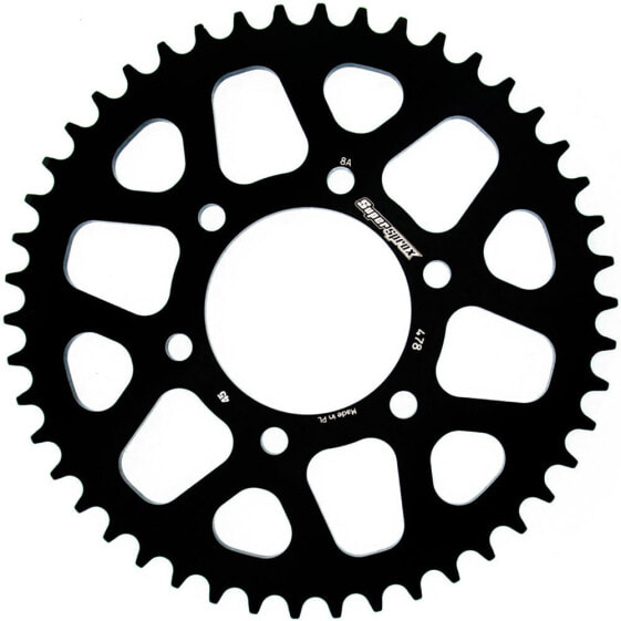 SUPERSPROX Aluminium Kawasaki 520x45 RAL478X45BLK Rear Sprocket