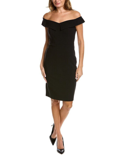 Trina Turk Vivacious Sheath Dress Women's Black 12