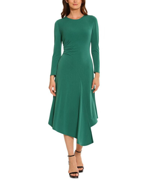 Women's Matte Jersey Asymmetrical Dress