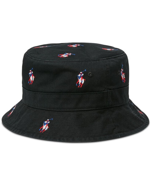 Men's Tricolor Pony Twill Bucket Hat