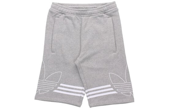 adidas originals三叶草 运动短裤 男款 中麻灰 / Шорты Casual Shorts Adidas Originals ED4697